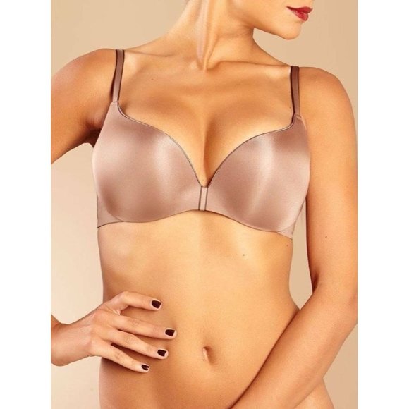 Chantelle Other - Chantelle Irresistible Underwire Push-Up Bra Hazelnut Taupe 34DD #1112 NEW